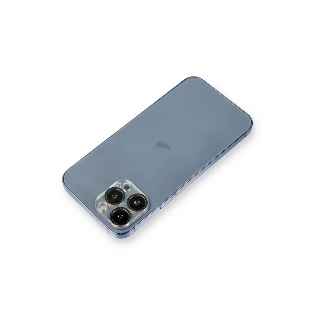 Mey İthalat® iPhone 12 Pro Shine Kamera Lens Koruma Cam - Siyah