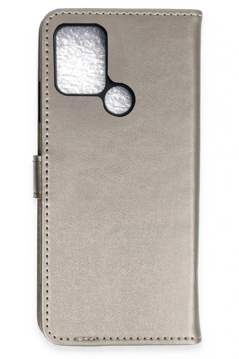 Mey İthalat® Tecno Pova Kılıf Trend S Plus Kapaklı Kılıf - Gri