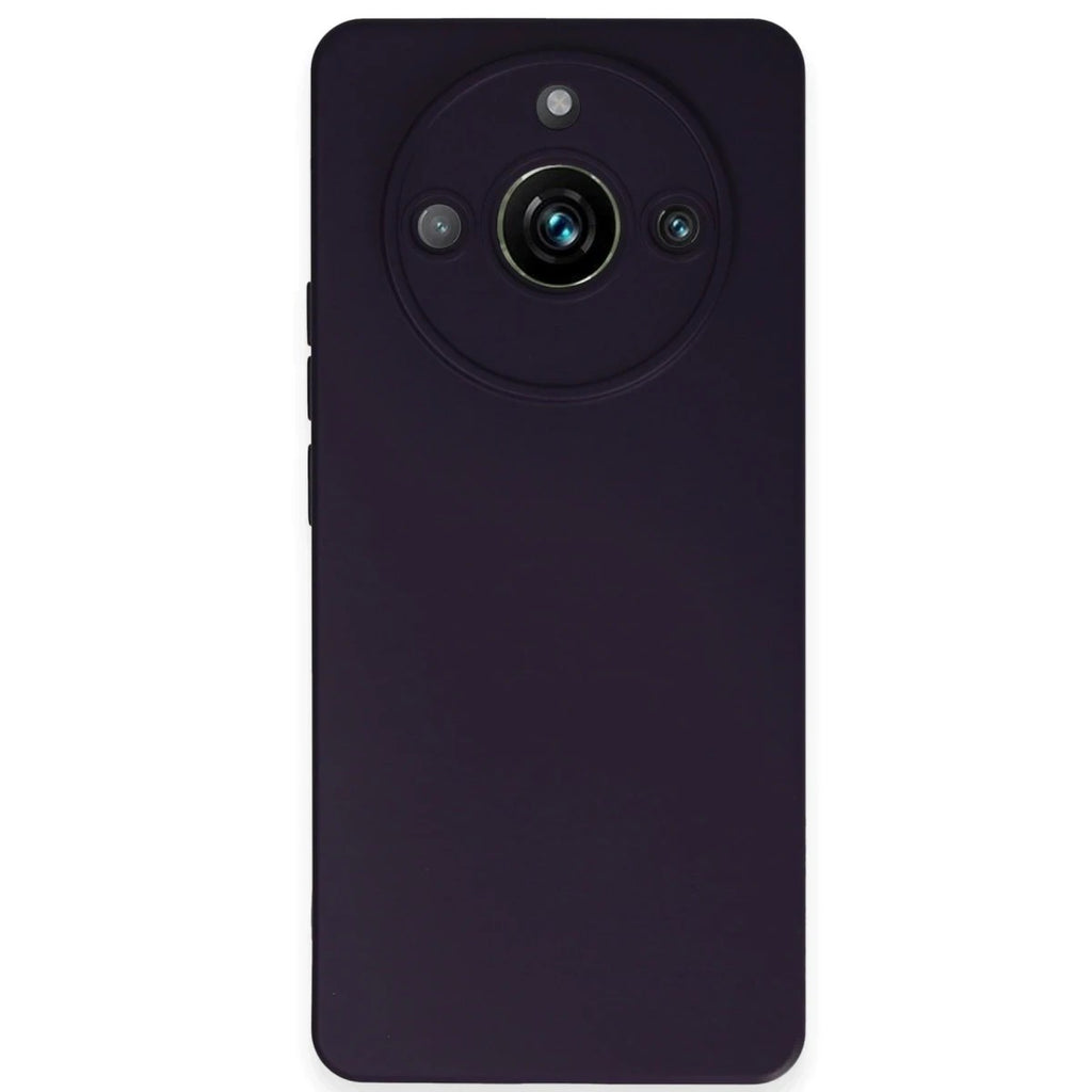 Mey İthalat® Realme 11 Pro Kılıf Nano içi Kadife Silikon - Mor