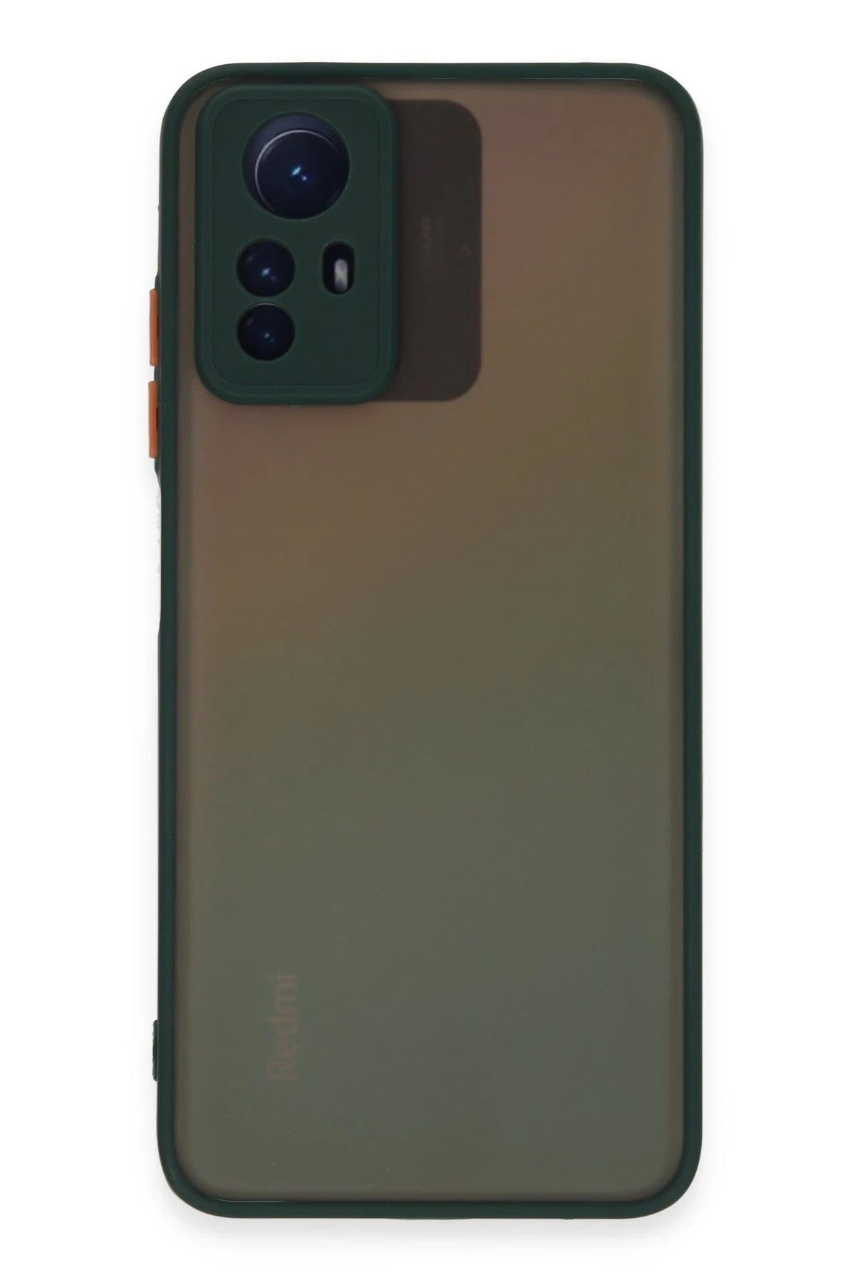 Mey İthalat® Redmi Note 12S Kılıf Montreal Silikon Kapak - Yeşil