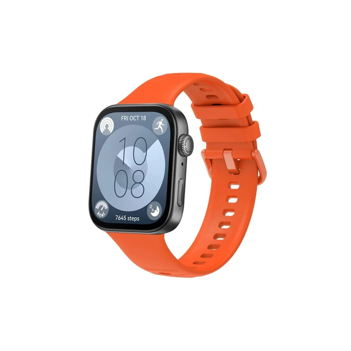 Mey İthalat® Huawei Watch Fit 3 Klasik Kordon - Turuncu