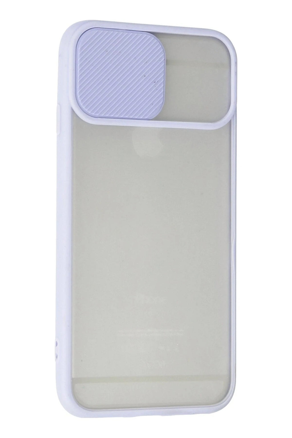 Mey İthalat® iPhone 6 Kılıf Palm Buzlu Kamera Sürgülü Silikon - Lila
