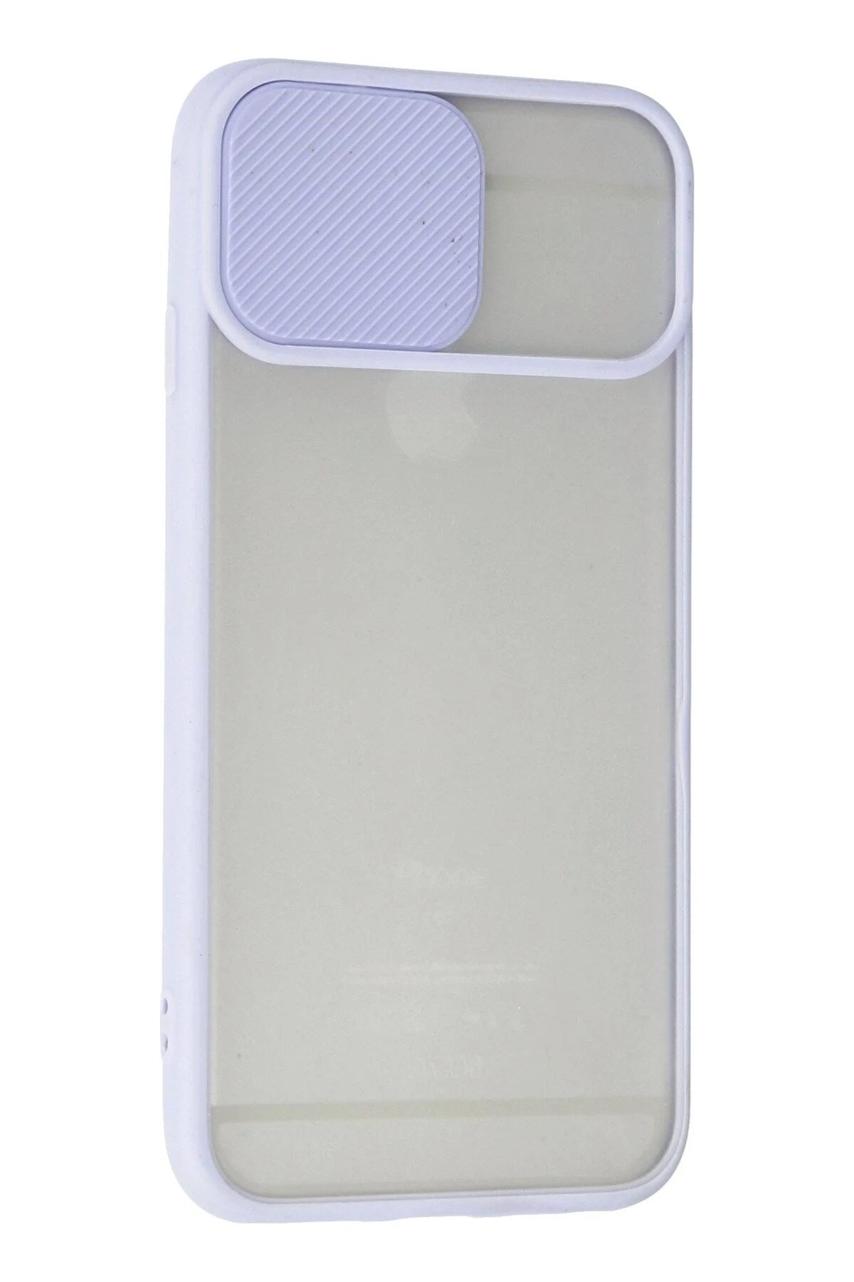 Mey İthalat® iPhone 6 Kılıf Palm Buzlu Kamera Sürgülü Silikon - Lila