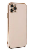 Mey İthalat® iPhone 11 Pro Max Kılıf Volet Silikon - Pembe