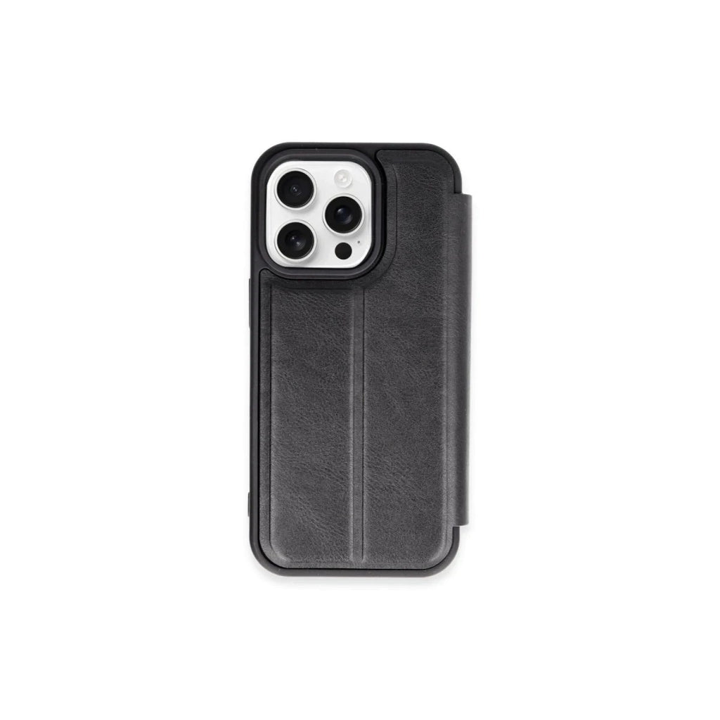 Mey İthalat® iPhone 15 Pro Max Kılıf Flip Cover - Siyah
