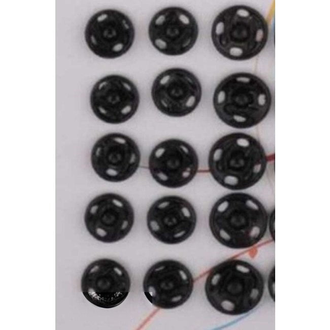 Çıt Çıt 20 Mm 12'li Siyah
