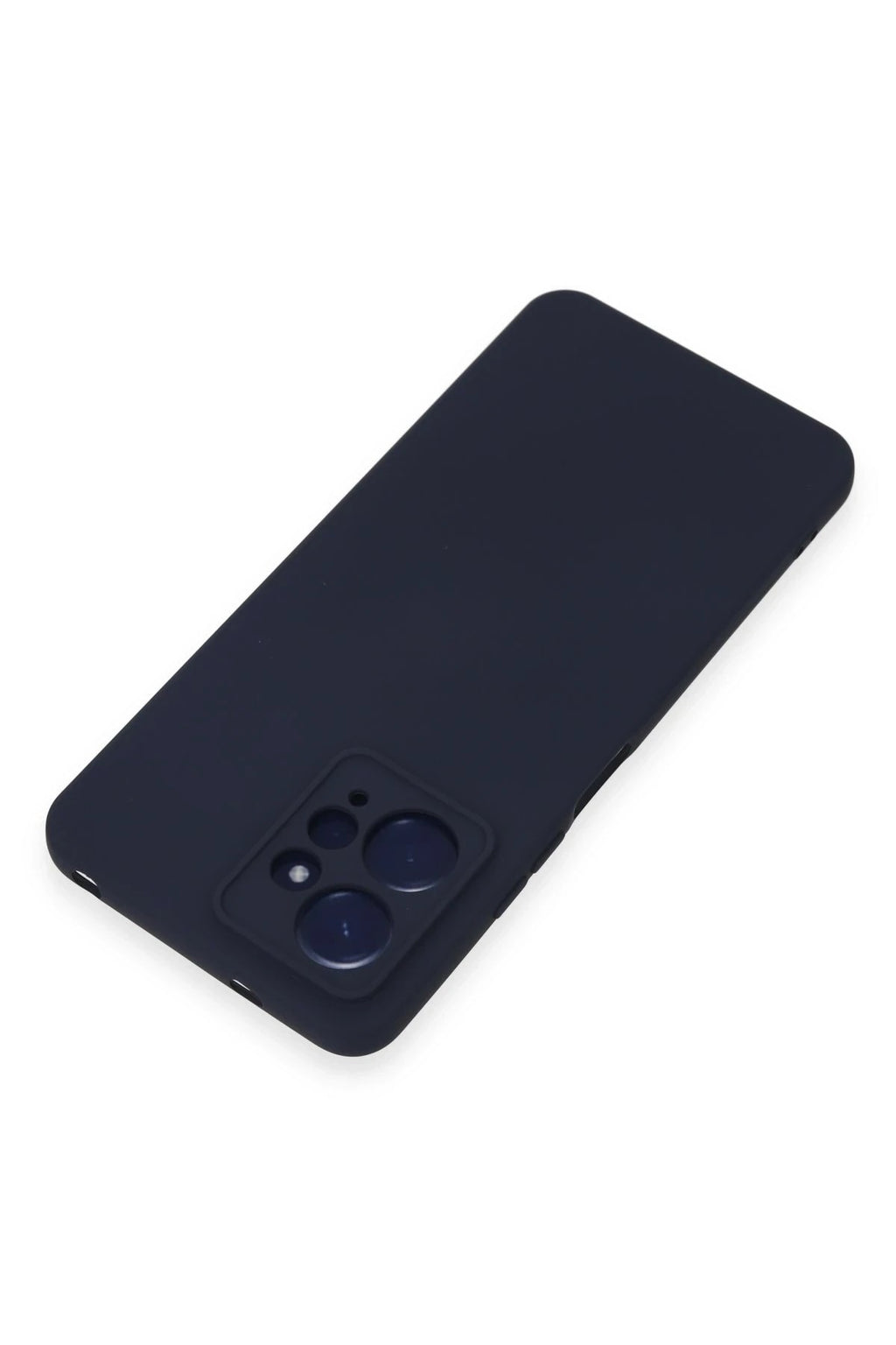 Mey İthalat® Redmi Note 12 4G Kılıf Nano içi Kadife Silikon - Lacivert
