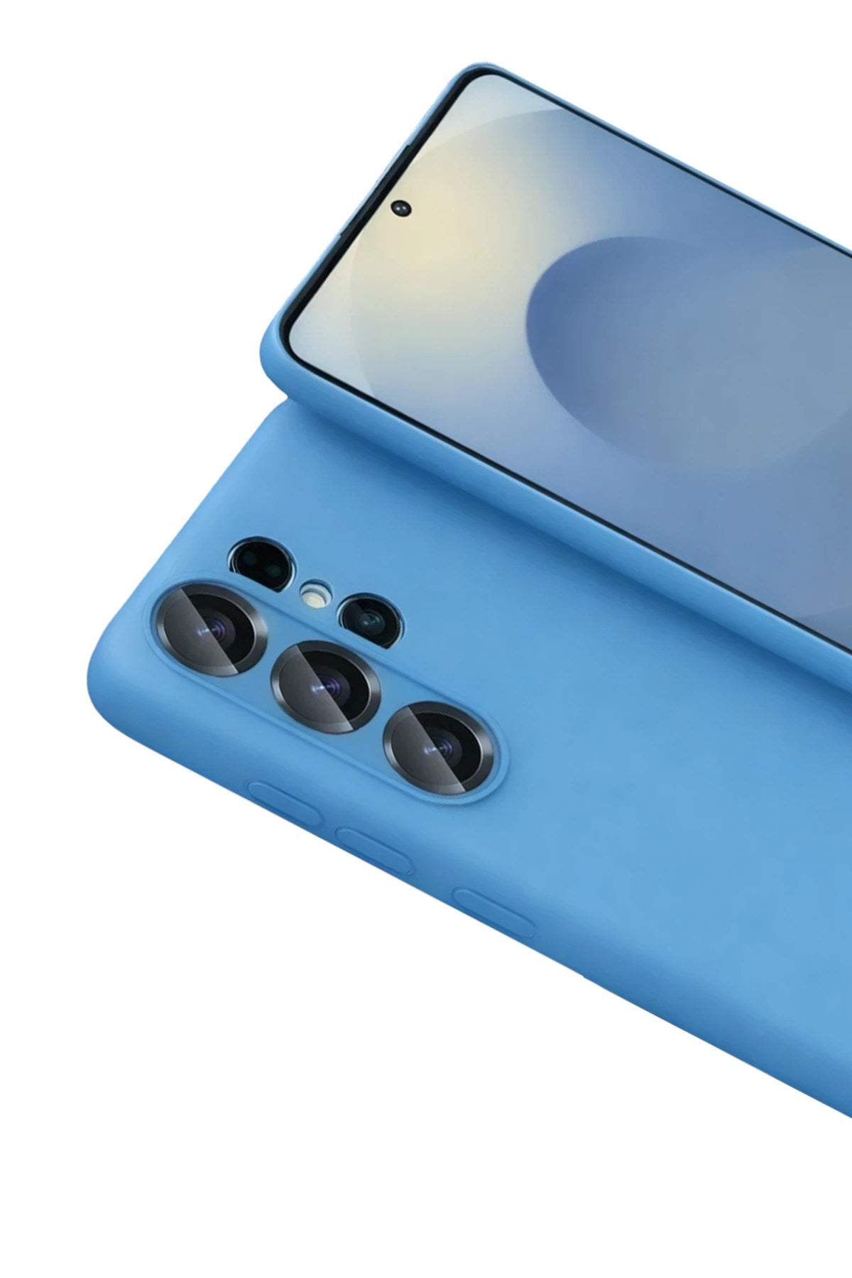 Mey İthalat® Samsung Galaxy S26 Ultra Nano içi Kadife Silikon - Mavi