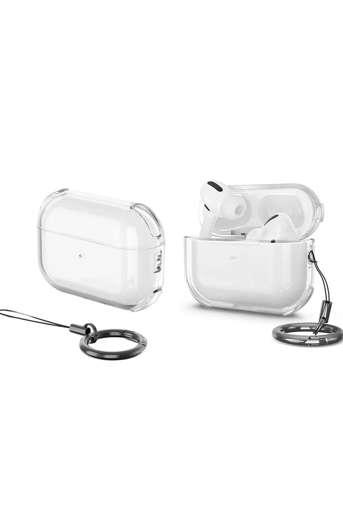 Mey İthalat® Airpods Pro 3 (3.nesil) Showy Kılıf - Şeffaf