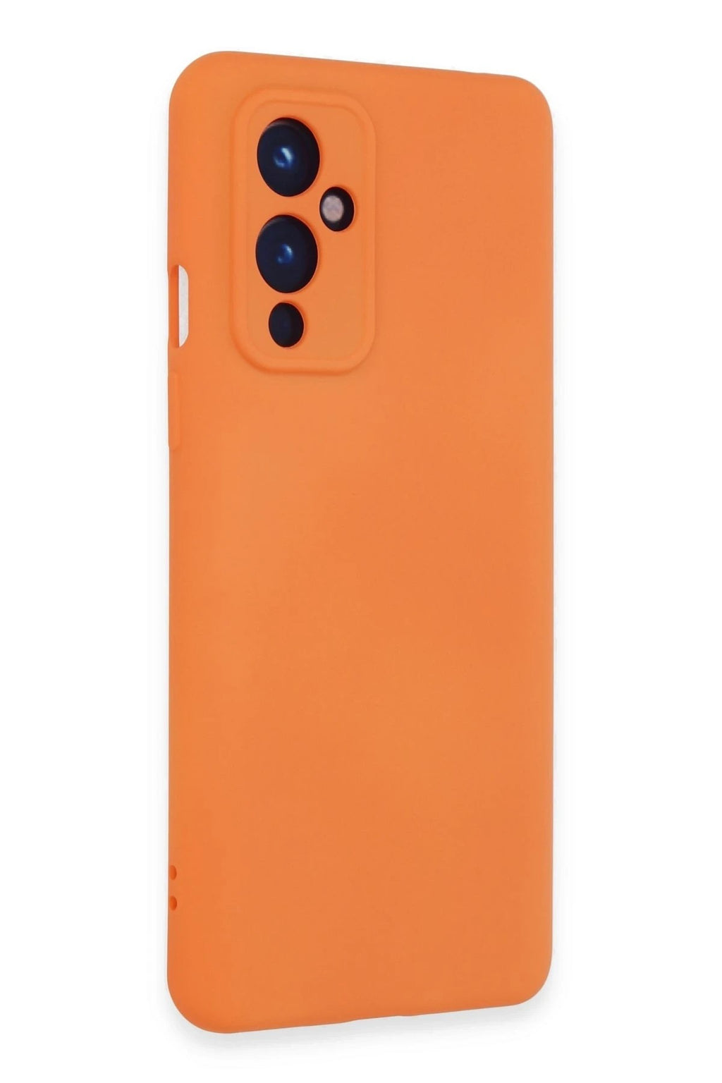 Mey İthalat® One Plus 9 Kılıf Nano içi Kadife Silikon - Turuncu