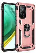 Mey İthalat® Mi 10T Pro Kılıf Sofya Yüzüklü Silikon Kapak - Rose