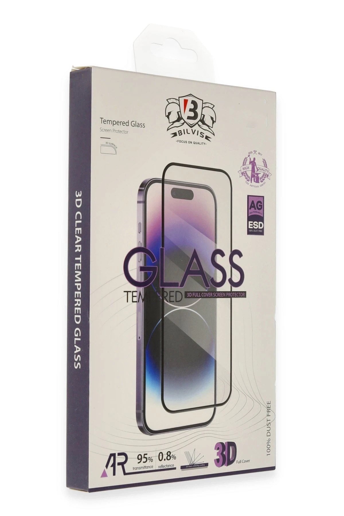 Mey İthalat® Samsung Galaxy S24 Plus Bilvis 3D Cam Ekran Koruyucu
