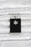 Mey İthalat® 316L Cerrahi Çelik Lotus Model Göbek Piercing
