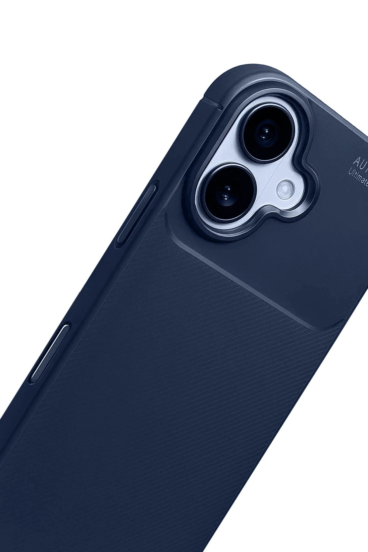 Mey İthalat® iPhone 17 Auto Focus Karbon Kapak - Lacivert