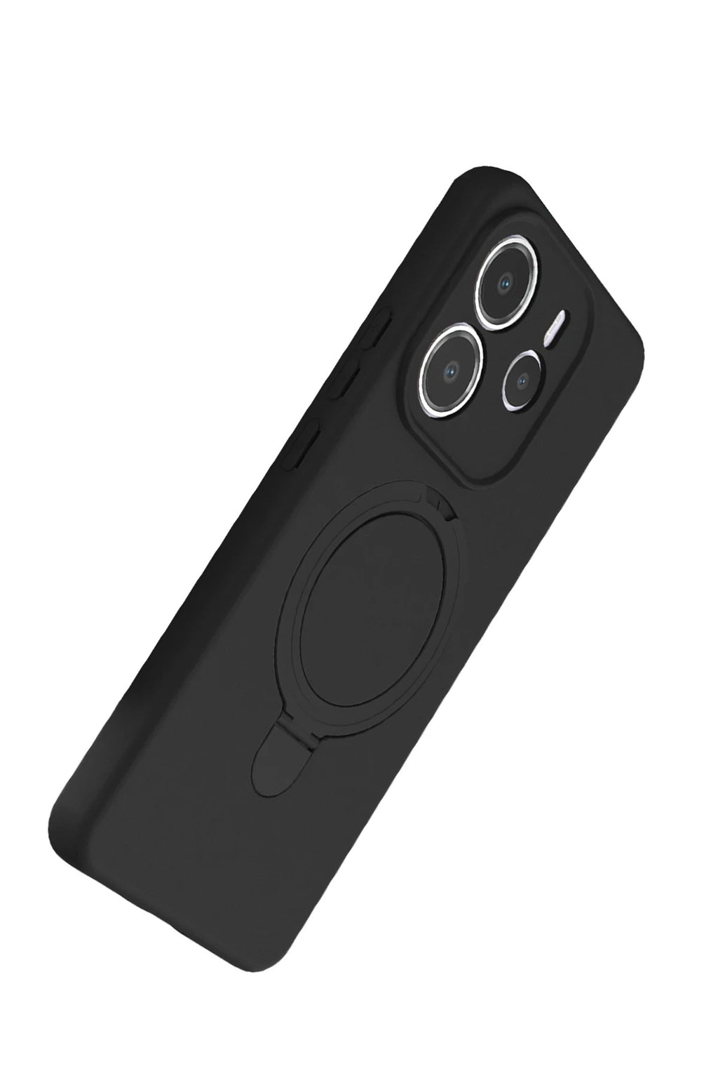Mey İthalat® Redmi Note 14 4G Regal Magsafe Standlı Kapak - Siyah