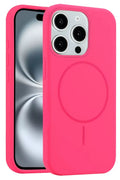 Mey İthalat® iPhone 14 Pro Max Kılıf Jully Magsafe Kapak - Pembe