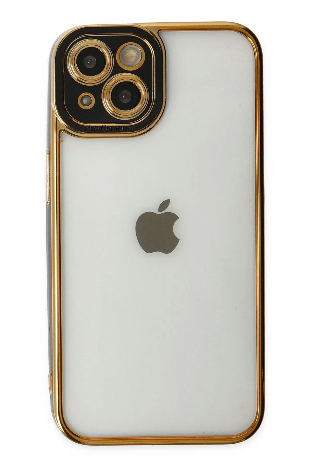 Mey İthalat® iPhone 14 Plus Kılıf Liva Lens Silikon - Siyah