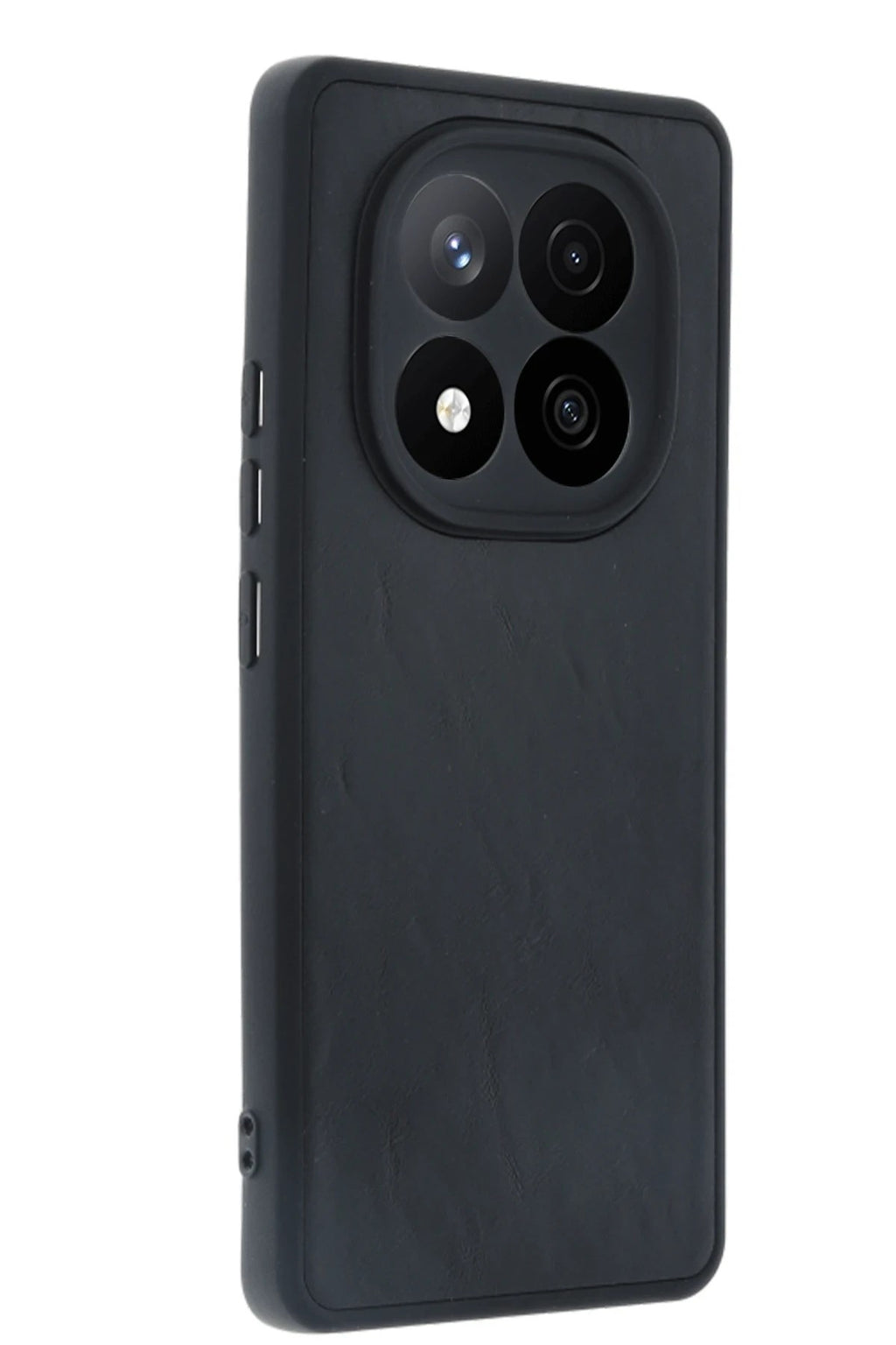 Mey İthalat® Redmi Note 14 Pro 5G Kılıf Aras Deri Kapak - Siyah