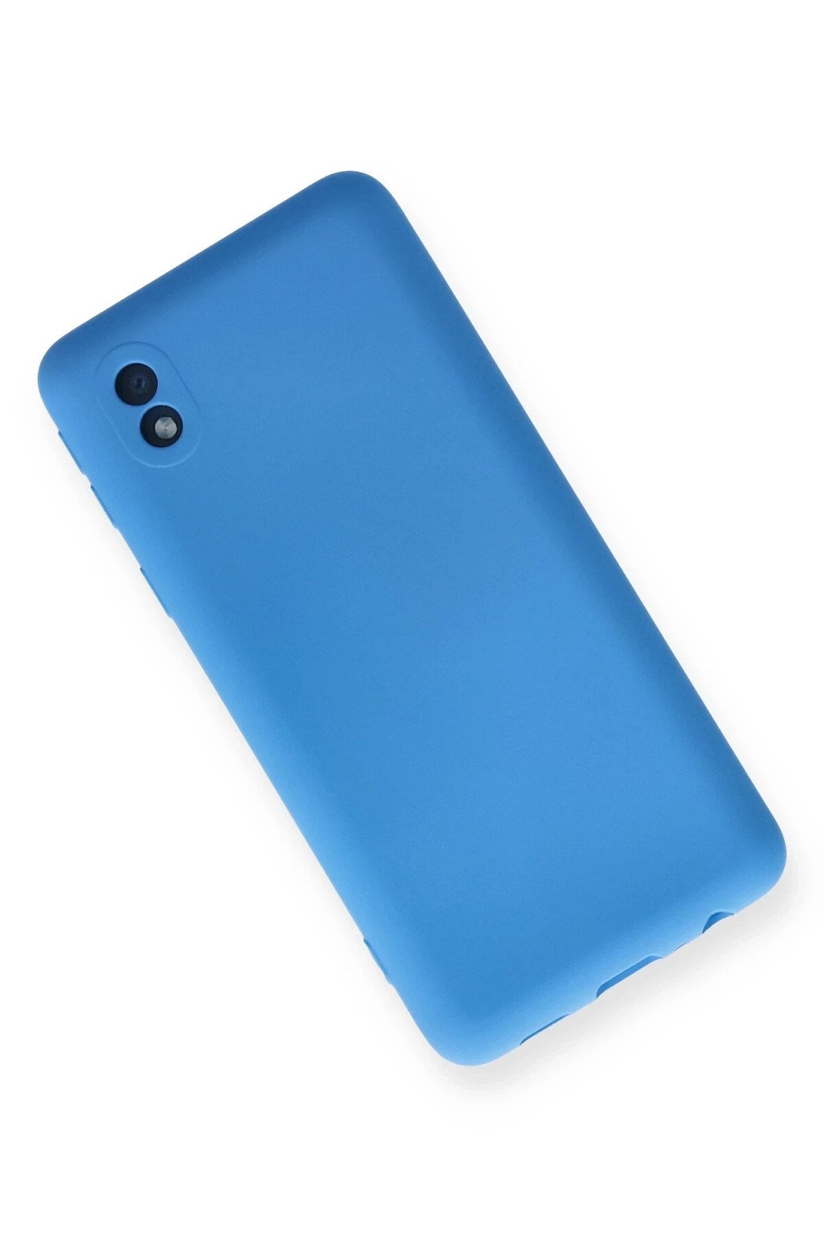 Mey İthalat® Samsung Galaxy A01 Core Kılıf Nano içi Kadife Silikon - Mavi