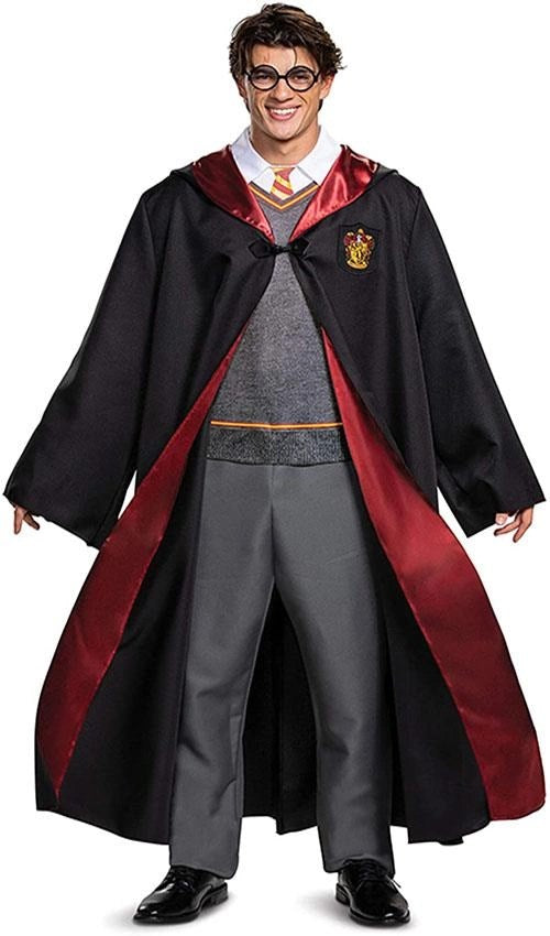 Mey İthalat® Harry Potter Gryffindor Cübbe Çocuk Boy - Harry Potter Kostümü 9-10 Yaş