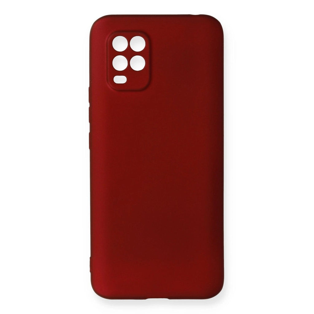 Mey İthalat® Mi 10 Lite Kılıf First Silikon - Bordo