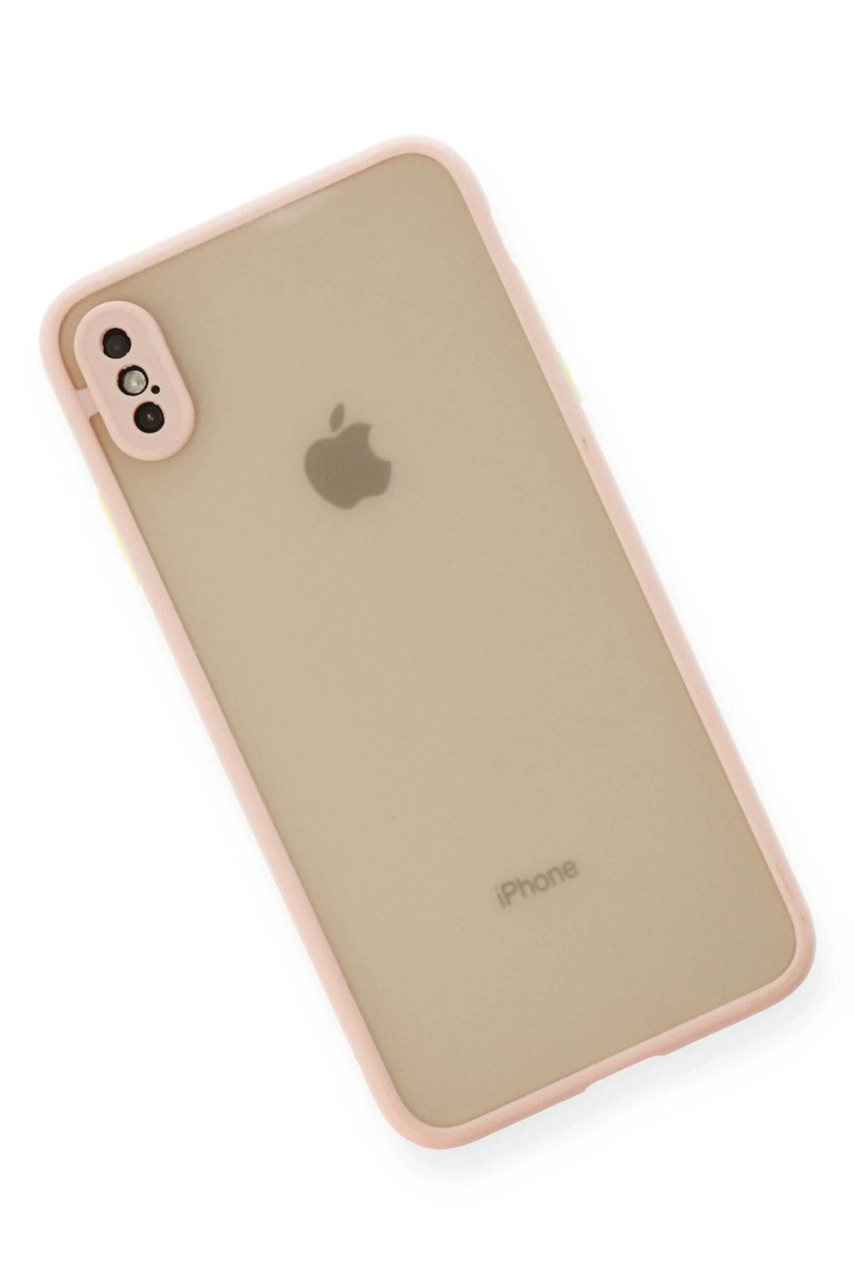 Mey İthalat® iPhone X Kılıf Montreal Silikon Kapak - Pembe
