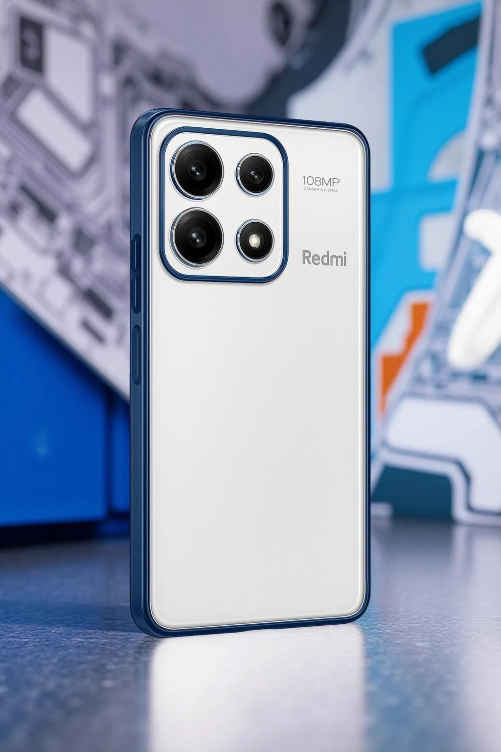 Mey İthalat® Poco X6 Pro Kılıf Lensli Silikon - Açık Mavi