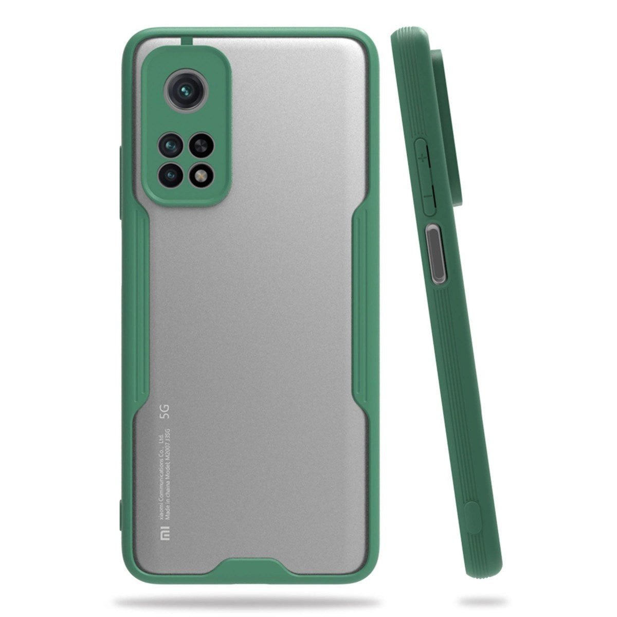 Mey İthalat® Mi 10T Pro Kılıf Platin Silikon - Yeşil