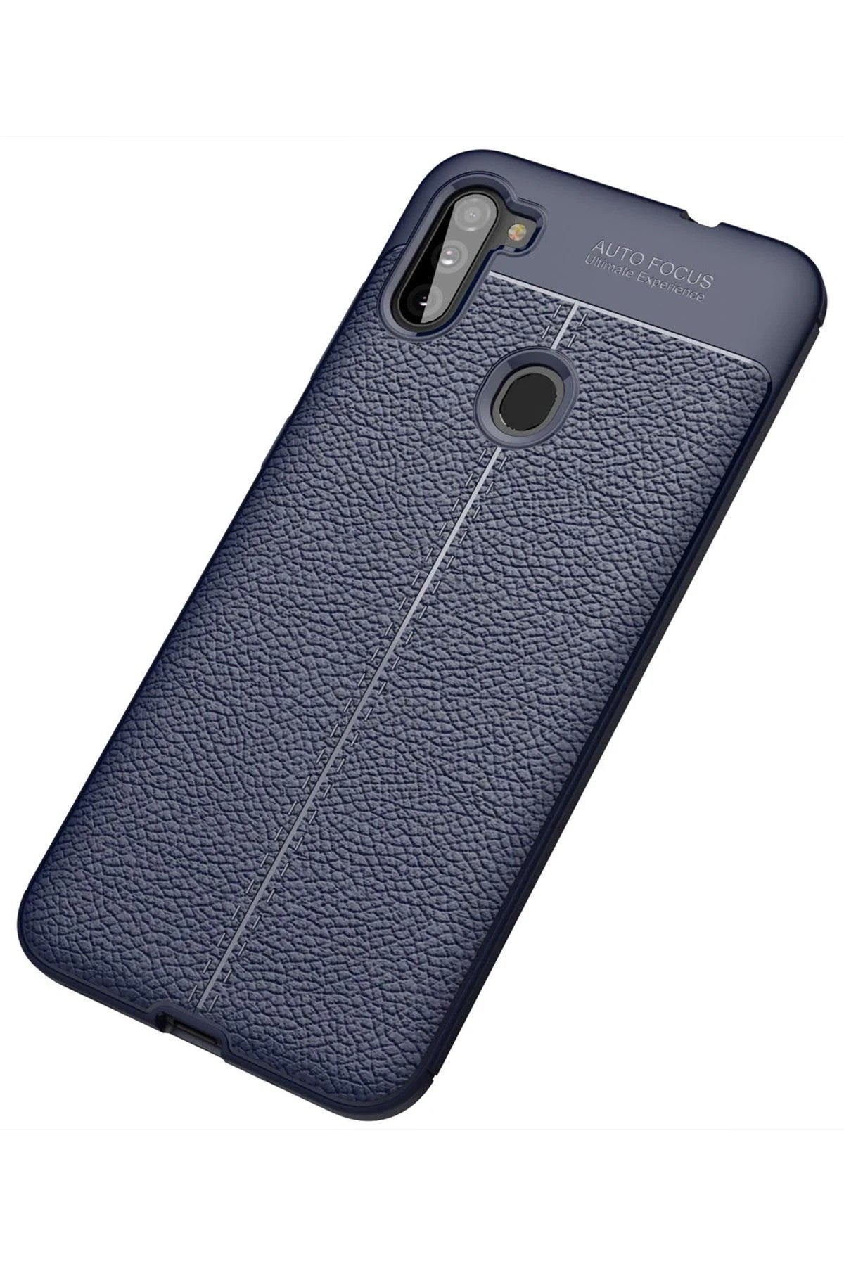 Mey İthalat® Samsung Galaxy A11 Kılıf Auto Focus Kapak - Lacivert