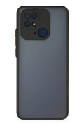 Mey İthalat® Redmi 10C Kılıf Montreal Silikon Kapak - Siyah