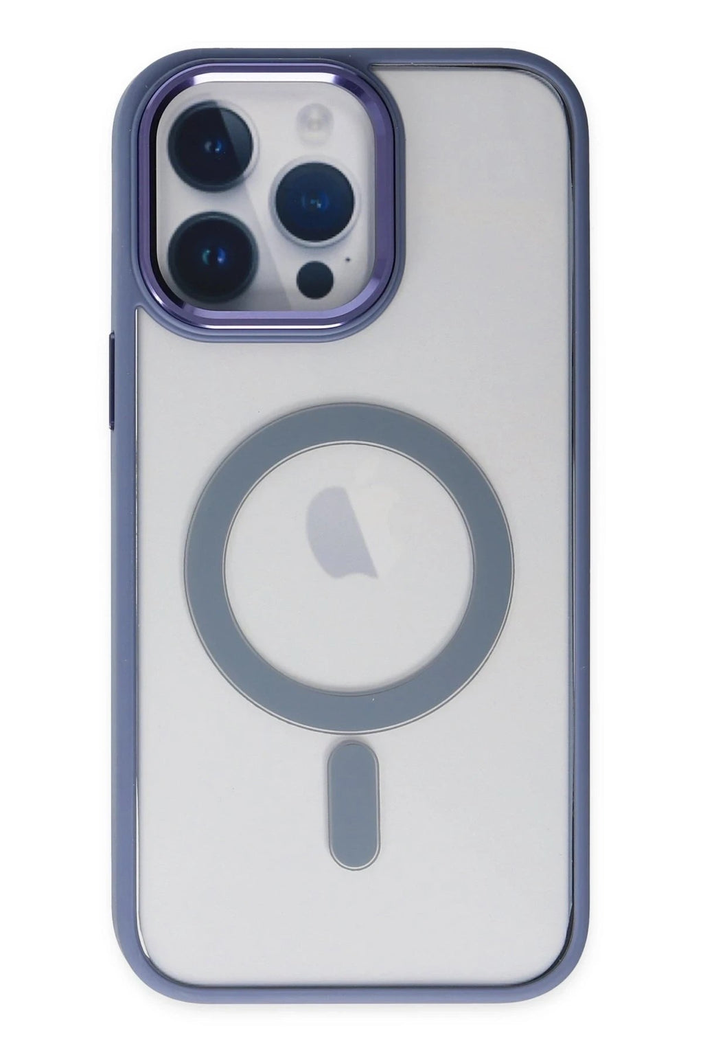 Mey İthalat® iPhone 14 Pro Kılıf Room Magneticsafe Silikon - Sierra Blue