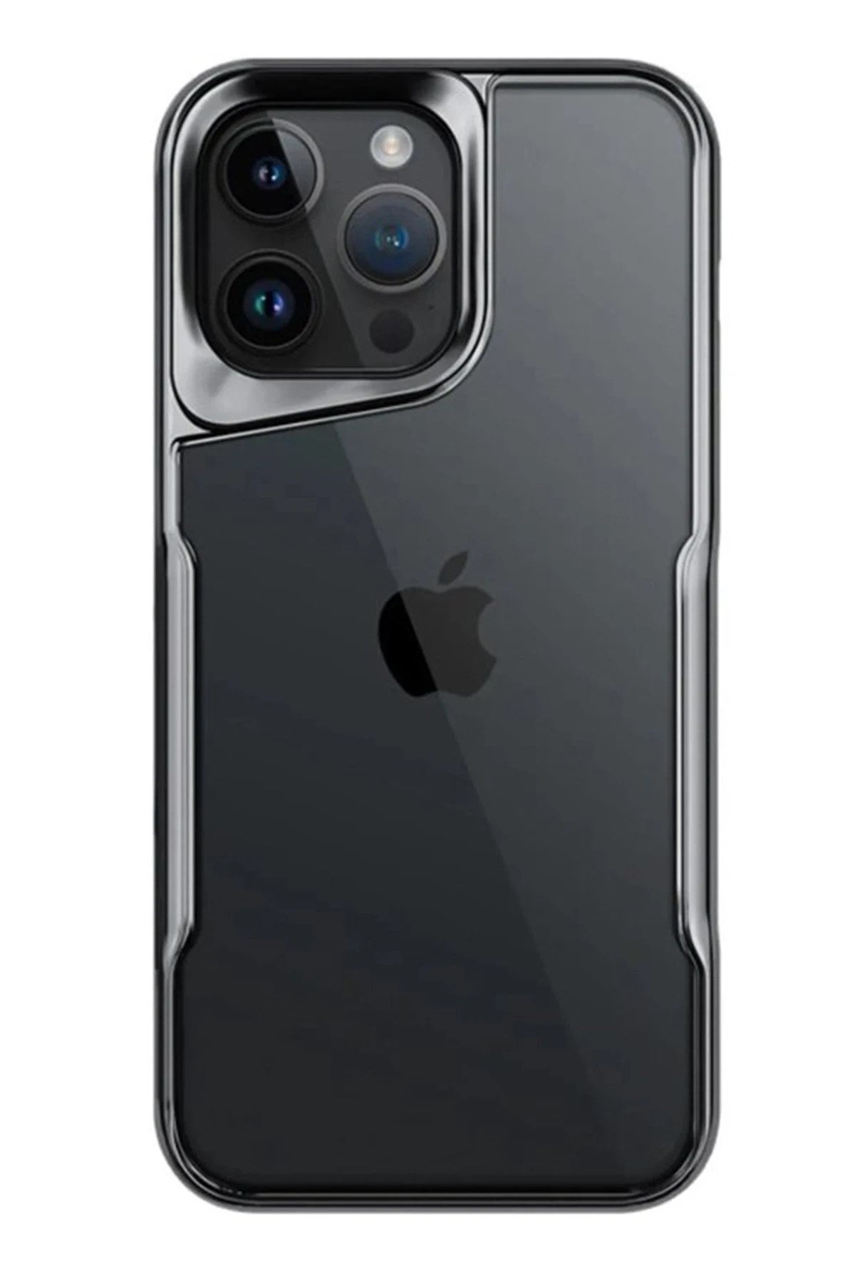 Mey İthalat® iPhone 15 Pro Kılıf Boyi Silikon Kapak - Titan Gri
