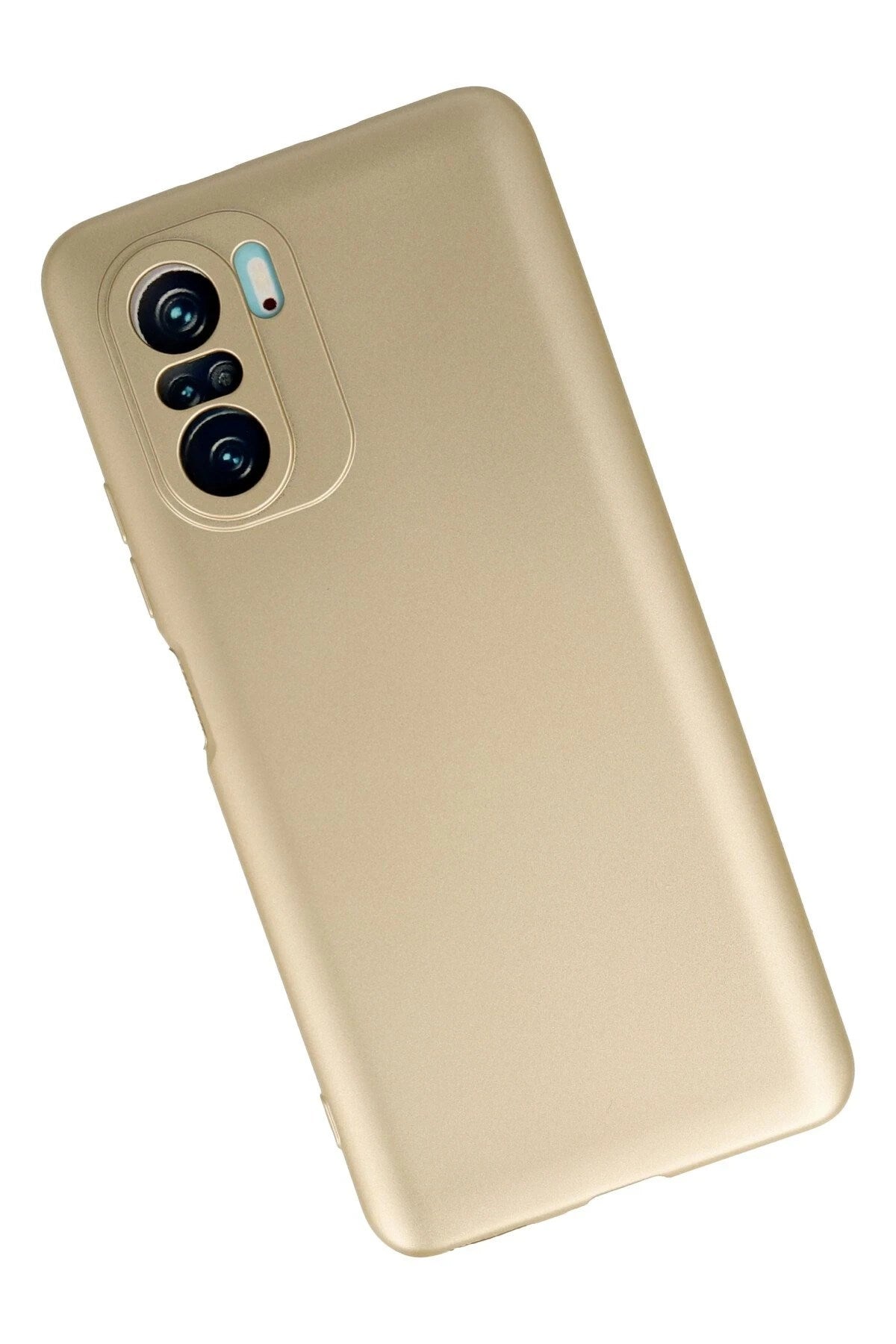 Mey İthalat® Poco F3 Kılıf First Silikon - Gold
