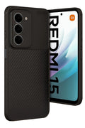Mey İthalat® Redmi 15 4G Auto Focus Karbon Kapak - Siyah