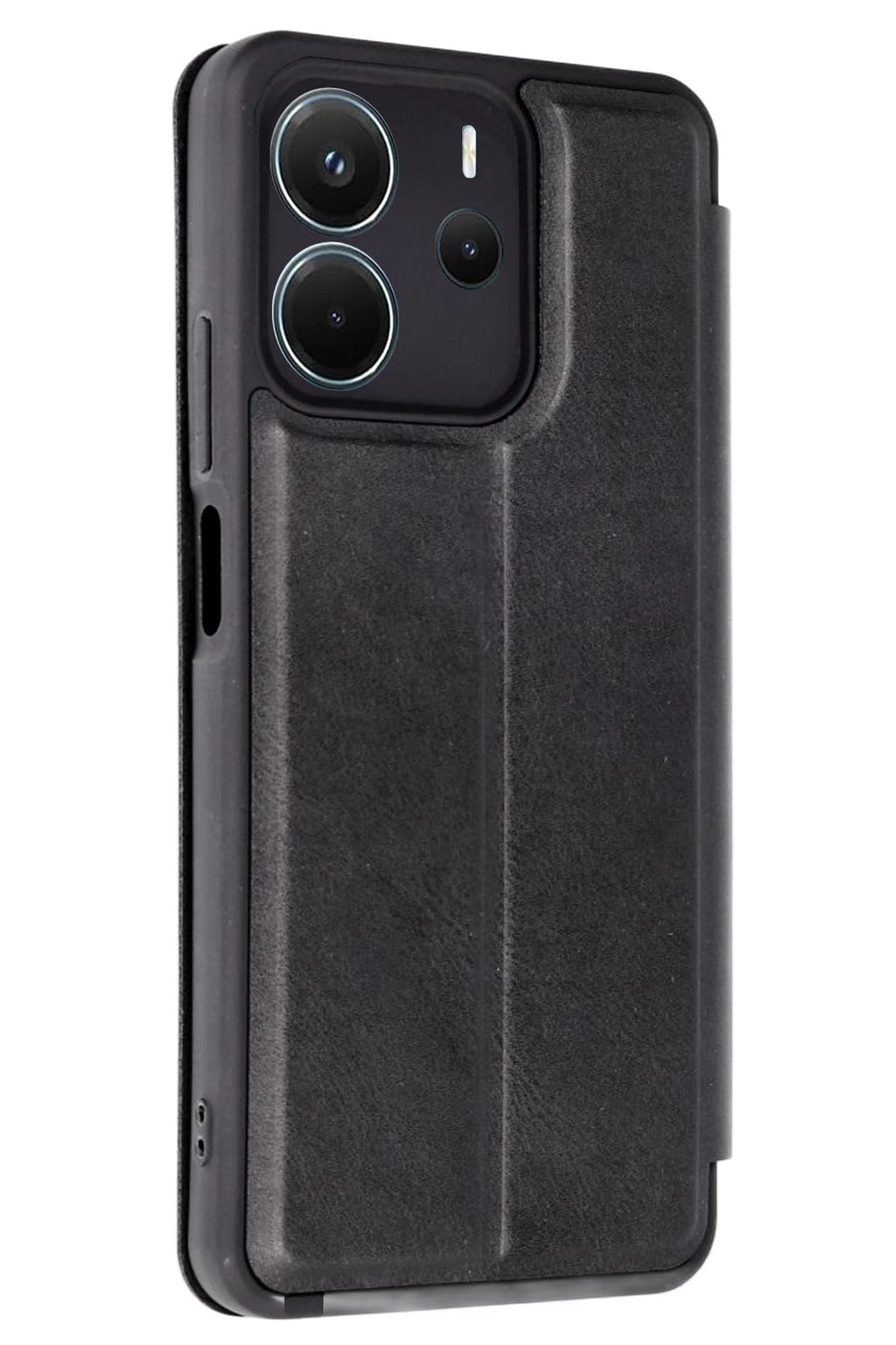 Mey İthalat® Redmi Note 14 4G Kılıf Flip Cover - Siyah