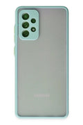 Mey İthalat® Samsung Galaxy A72 Kılıf Montreal Silikon Kapak - Turkuaz