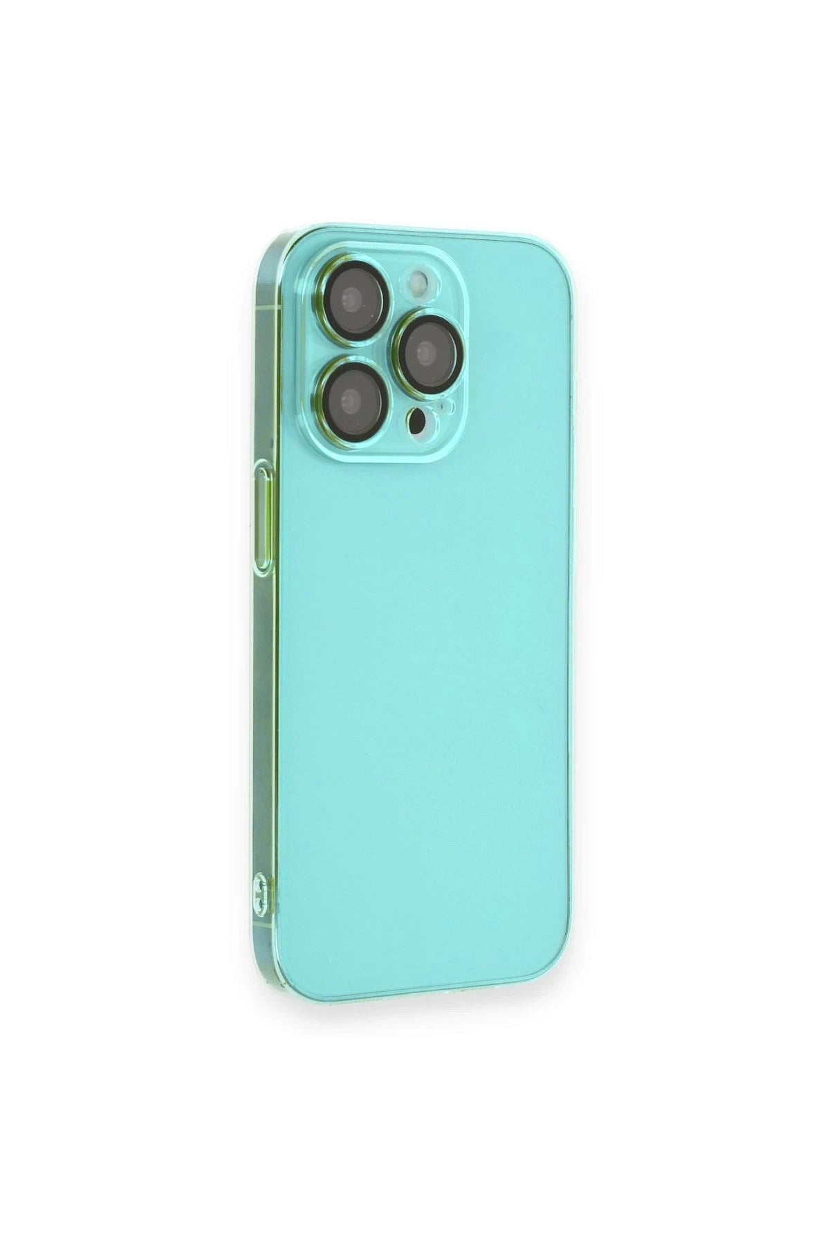 Mey İthalat® iPhone 13 Pro Max Kılıf Armada Lensli Kapak - Yeşil