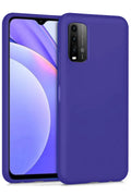 Mey İthalat® Redmi 9T Kılıf Nano içi Kadife Silikon - Mor