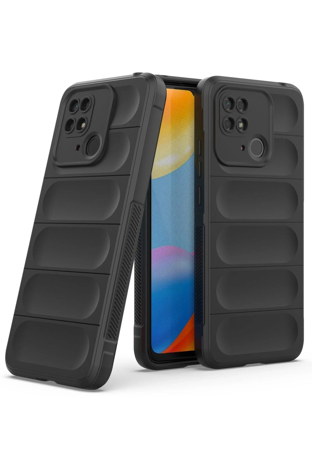 Mey İthalat® Redmi 10C Kılıf Optimum Silikon - Siyah