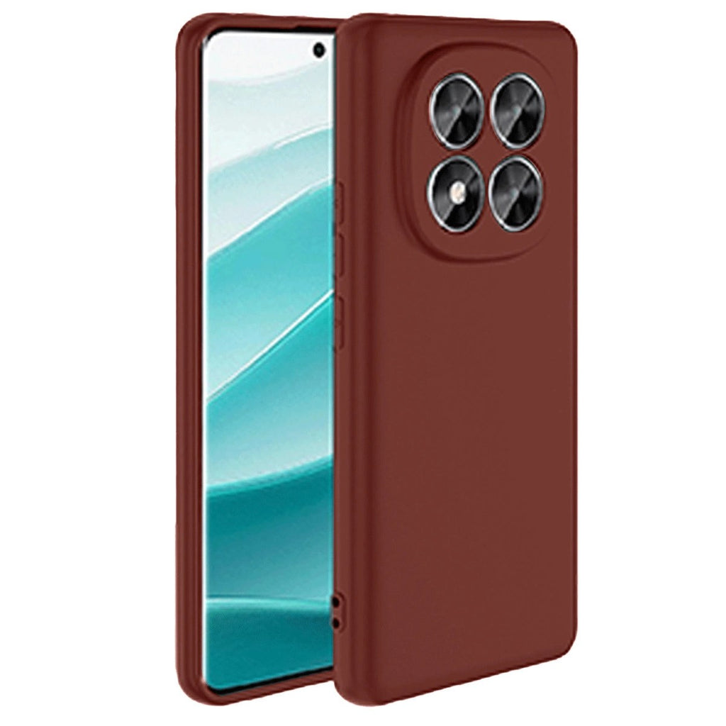 Mey İthalat® Redmi Note 14 Pro 5G Kılıf First Silikon - Bordo