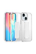 Mey İthalat® iPhone 15 Kılıf Alfa Magsafe Standlı Kapak - Şeffaf