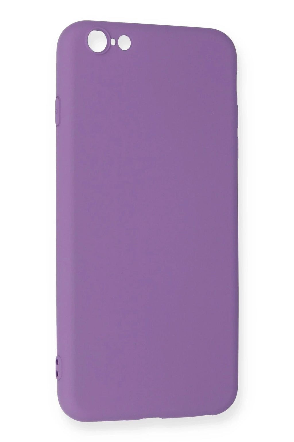 Mey İthalat® iPhone 6 Plus Kılıf Nano içi Kadife Silikon - Mor