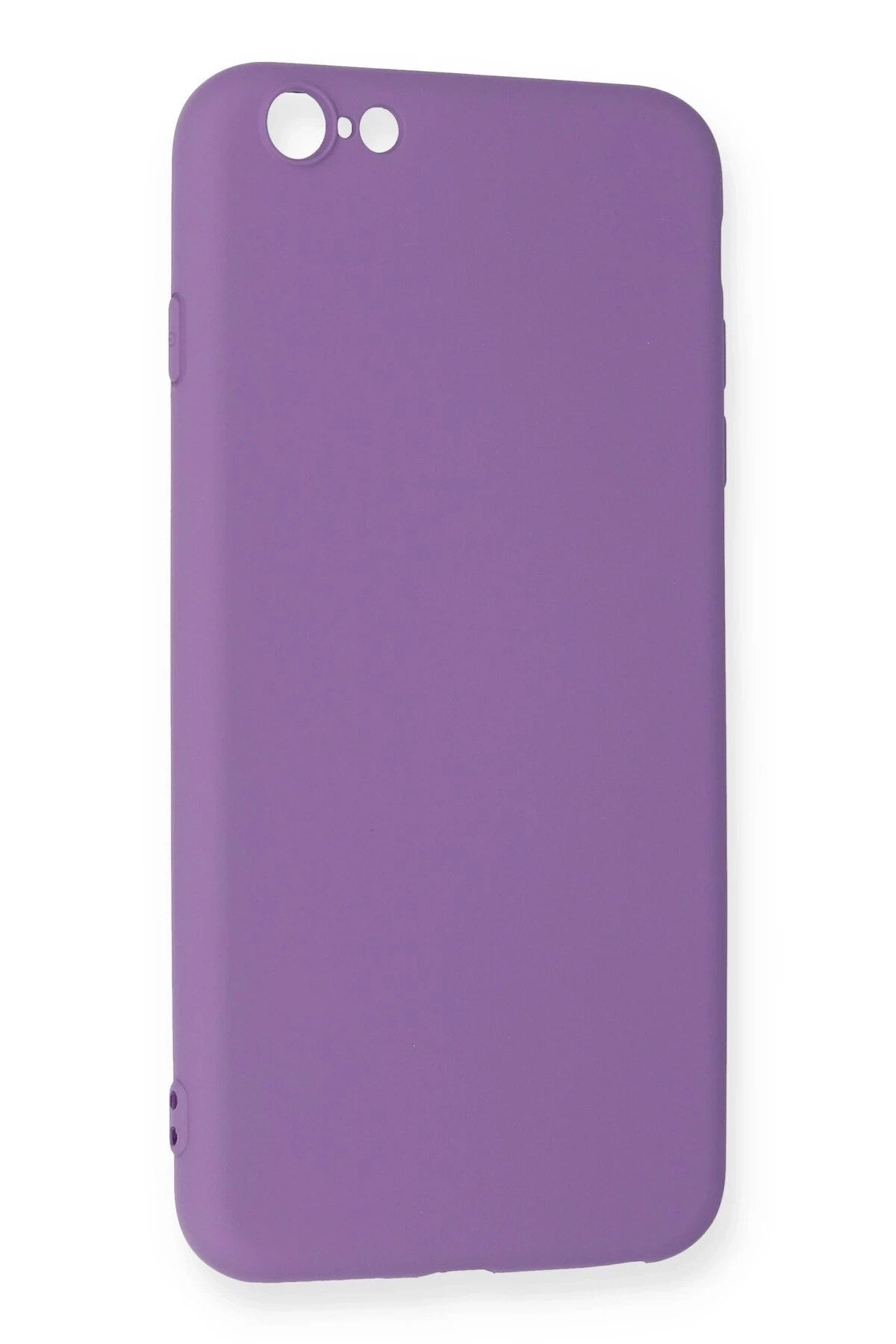 Mey İthalat® iPhone 6 Plus Kılıf Nano içi Kadife Silikon - Mor