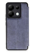 Mey İthalat® Redmi Note 13 Pro 5G Kılıf Flip Cover - Lacivert