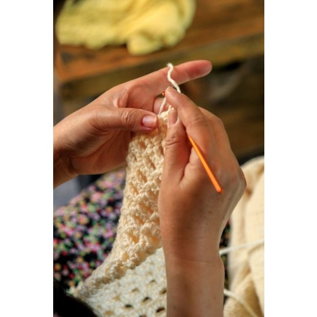 Silikon Saplı Dantel Tığ 3 Numara