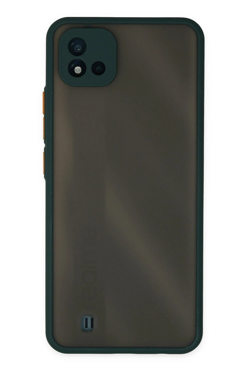 Mey İthalat® Realme C11 2021 Kılıf Montreal Silikon Kapak - Yeşil