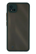 Mey İthalat® Realme C11 2021 Kılıf Montreal Silikon Kapak - Yeşil