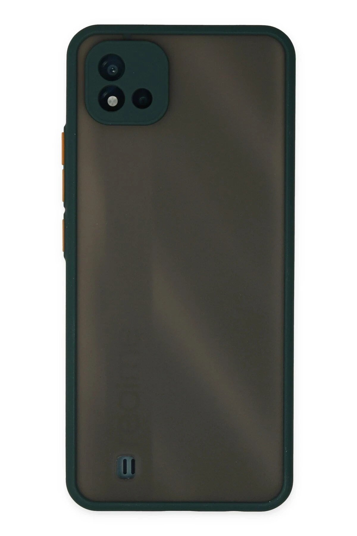 Mey İthalat® Realme C11 2021 Kılıf Montreal Silikon Kapak - Yeşil
