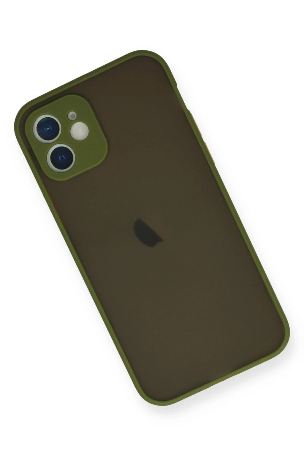 Mey İthalat® iPhone 12 Mini Kılıf Montreal Silikon Kapak - Açık Yeşil