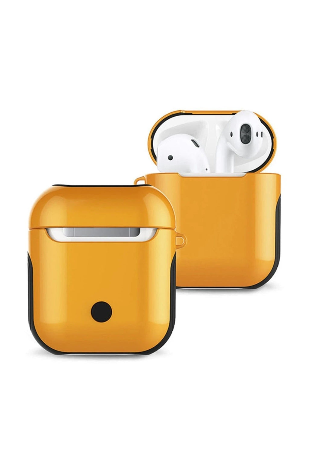 Mey İthalat® Airpods 2 (2.nesil) 3in1 Kılıf - Sarı